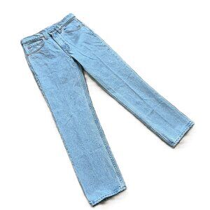 Levi's 516 Jeans Slim Fit Straight Leg Light Wash Denim Made in Canada W 31 L 30